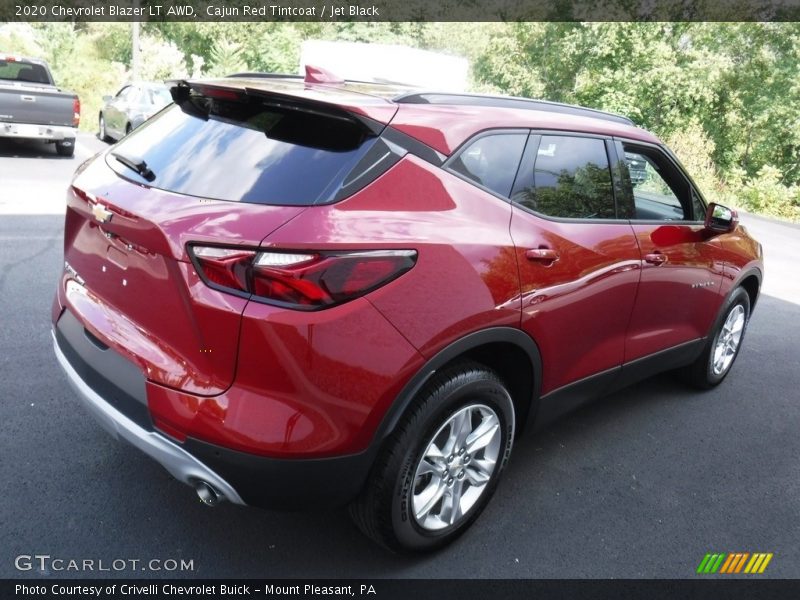 Cajun Red Tintcoat / Jet Black 2020 Chevrolet Blazer LT AWD