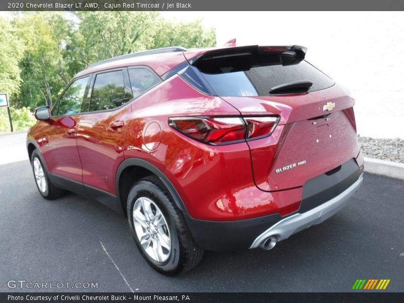Cajun Red Tintcoat / Jet Black 2020 Chevrolet Blazer LT AWD