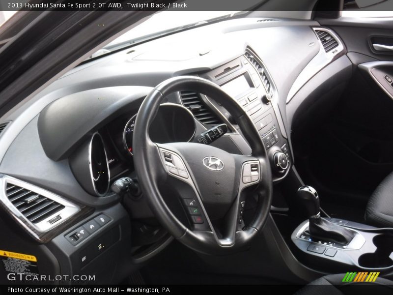 Twilight Black / Black 2013 Hyundai Santa Fe Sport 2.0T AWD