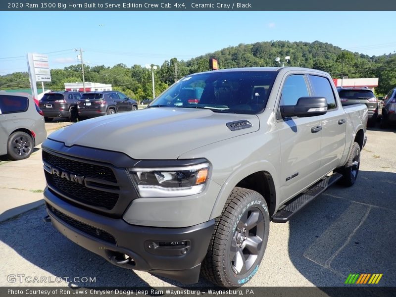 Front 3/4 View of 2020 1500 Big Horn Built to Serve Edition Crew Cab 4x4
