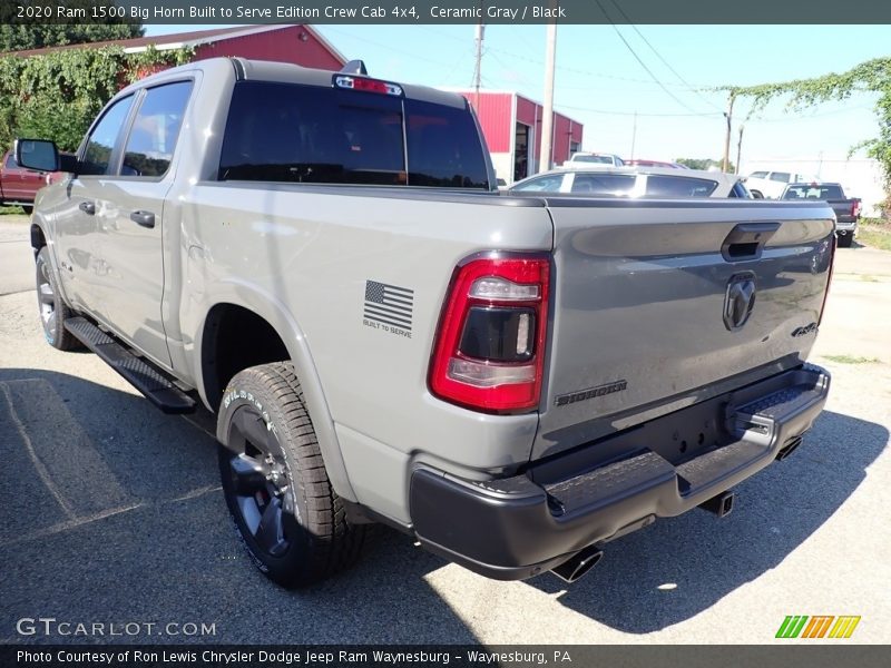 Ceramic Gray / Black 2020 Ram 1500 Big Horn Built to Serve Edition Crew Cab 4x4