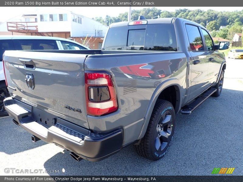 Ceramic Gray / Black 2020 Ram 1500 Big Horn Built to Serve Edition Crew Cab 4x4