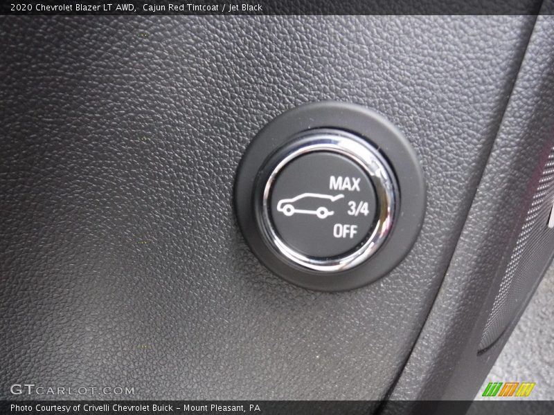 Cajun Red Tintcoat / Jet Black 2020 Chevrolet Blazer LT AWD