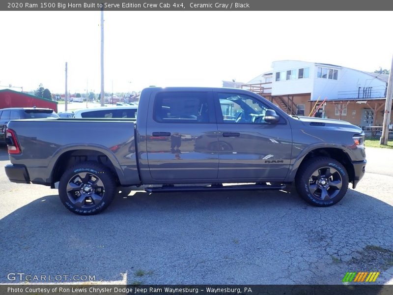 Ceramic Gray / Black 2020 Ram 1500 Big Horn Built to Serve Edition Crew Cab 4x4