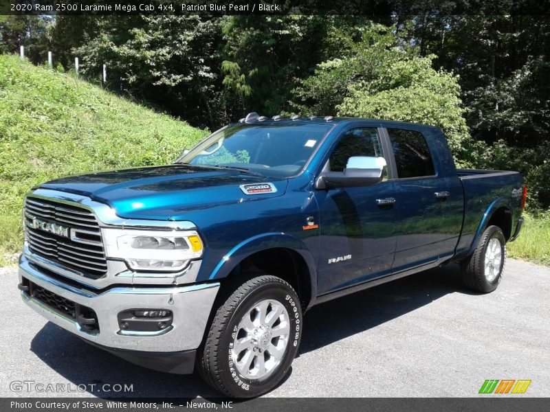 Patriot Blue Pearl / Black 2020 Ram 2500 Laramie Mega Cab 4x4