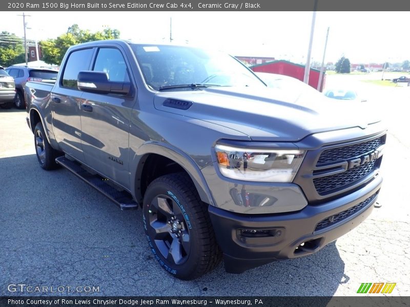 Ceramic Gray / Black 2020 Ram 1500 Big Horn Built to Serve Edition Crew Cab 4x4