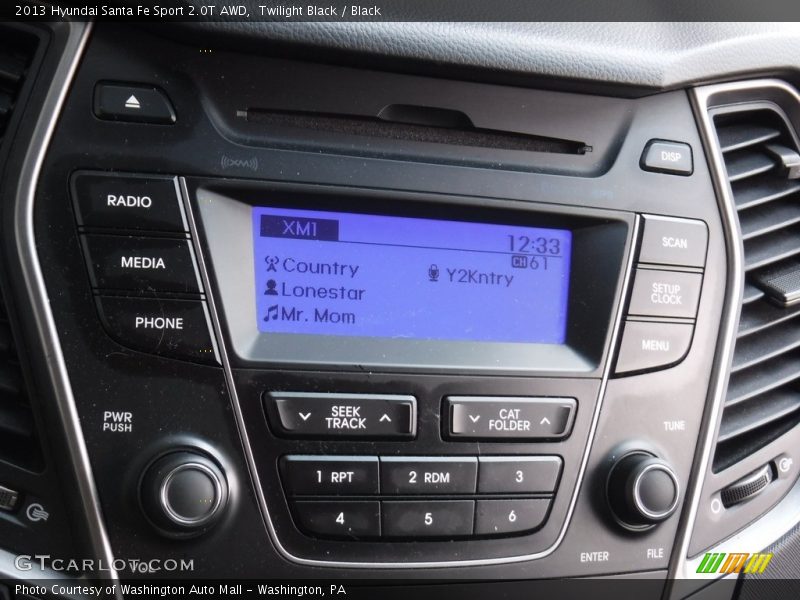 Twilight Black / Black 2013 Hyundai Santa Fe Sport 2.0T AWD