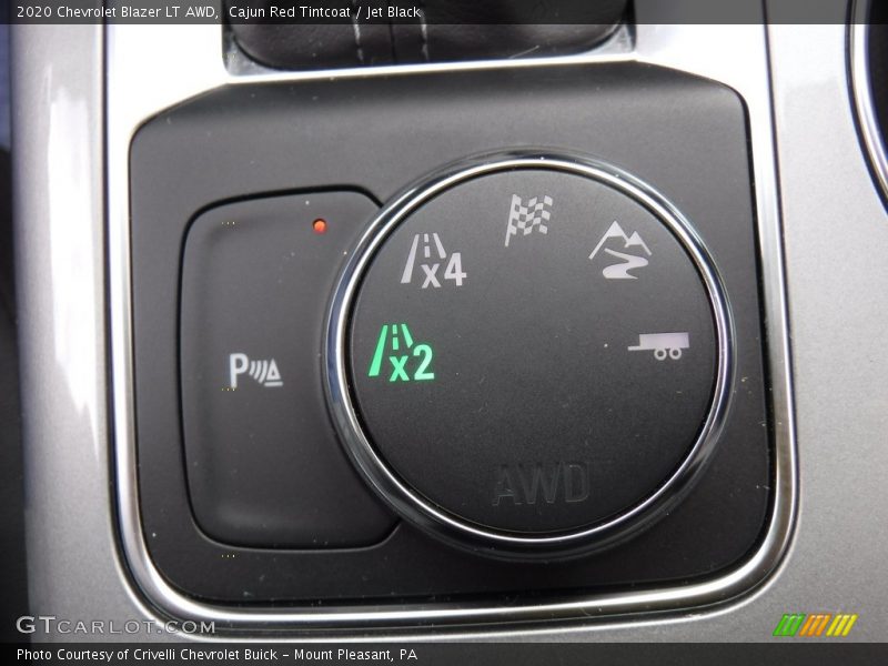 Cajun Red Tintcoat / Jet Black 2020 Chevrolet Blazer LT AWD
