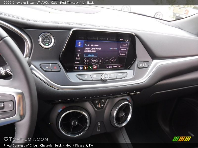Cajun Red Tintcoat / Jet Black 2020 Chevrolet Blazer LT AWD