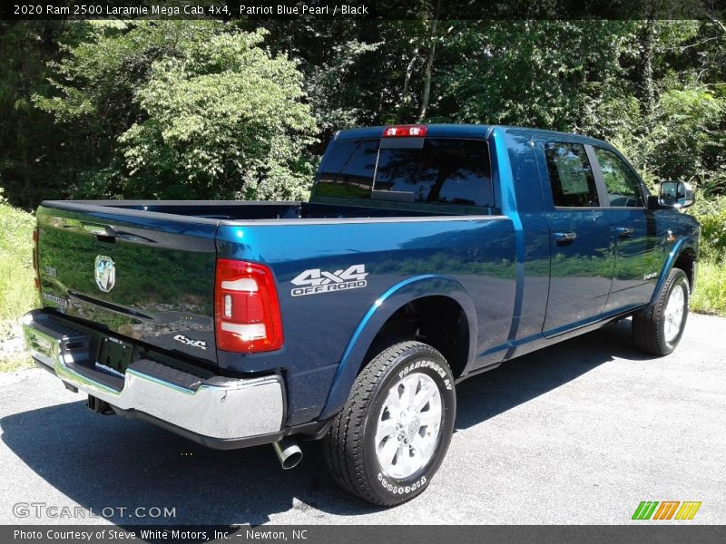 Patriot Blue Pearl / Black 2020 Ram 2500 Laramie Mega Cab 4x4