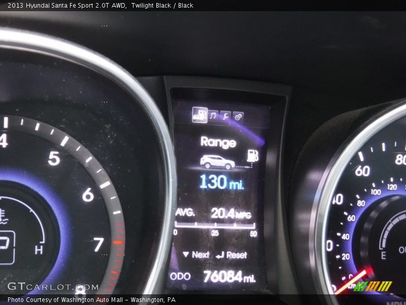 Twilight Black / Black 2013 Hyundai Santa Fe Sport 2.0T AWD