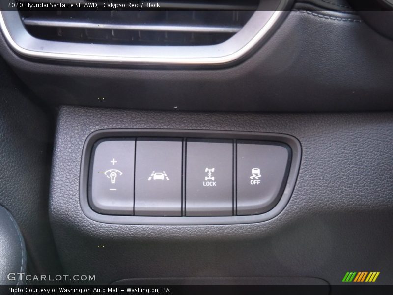 Calypso Red / Black 2020 Hyundai Santa Fe SE AWD