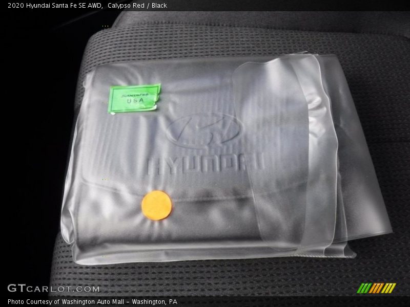 Calypso Red / Black 2020 Hyundai Santa Fe SE AWD