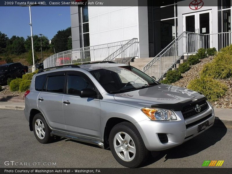 Classic Silver Metallic / Ash Gray 2009 Toyota RAV4 4WD