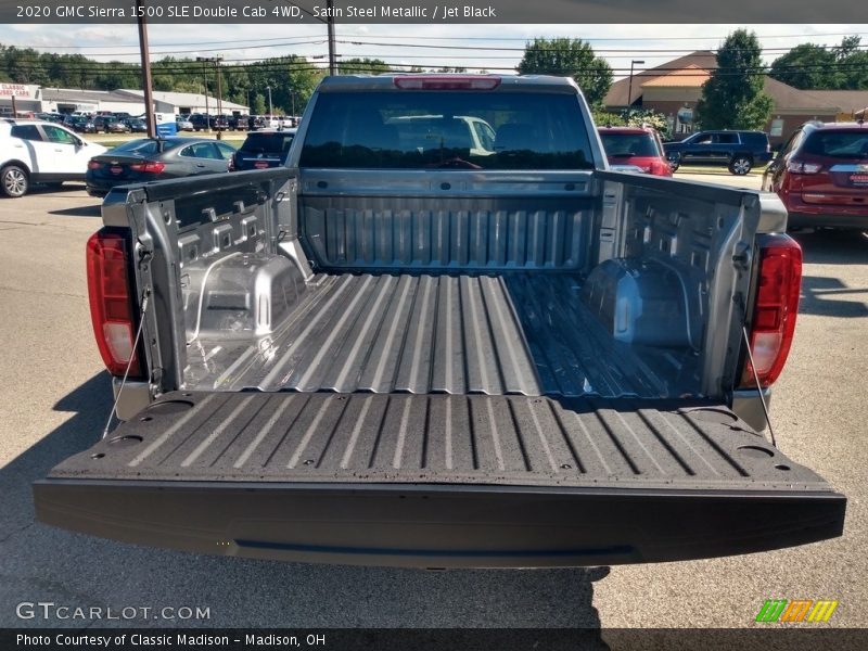 Satin Steel Metallic / Jet Black 2020 GMC Sierra 1500 SLE Double Cab 4WD