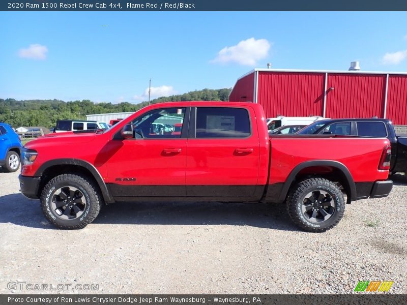  2020 1500 Rebel Crew Cab 4x4 Flame Red