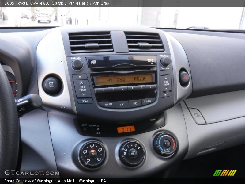 Classic Silver Metallic / Ash Gray 2009 Toyota RAV4 4WD