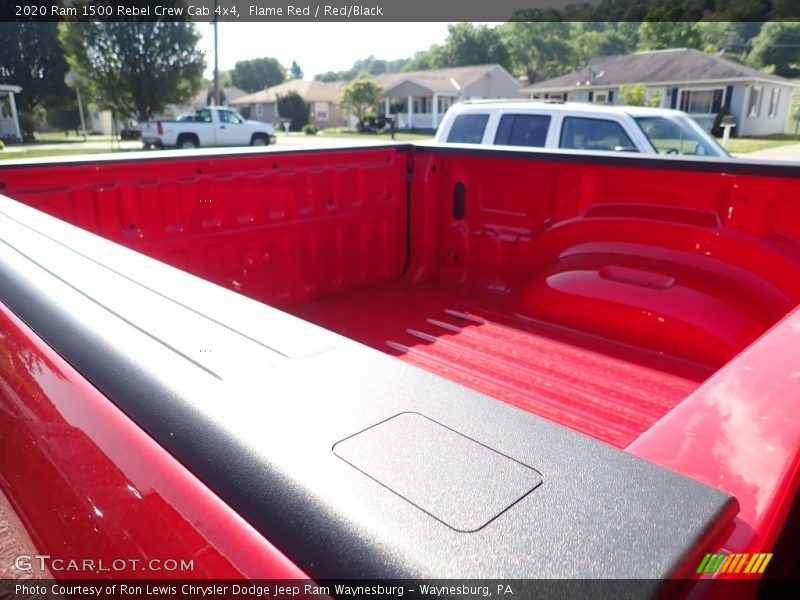 Flame Red / Red/Black 2020 Ram 1500 Rebel Crew Cab 4x4