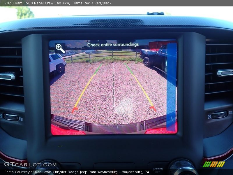 Flame Red / Red/Black 2020 Ram 1500 Rebel Crew Cab 4x4
