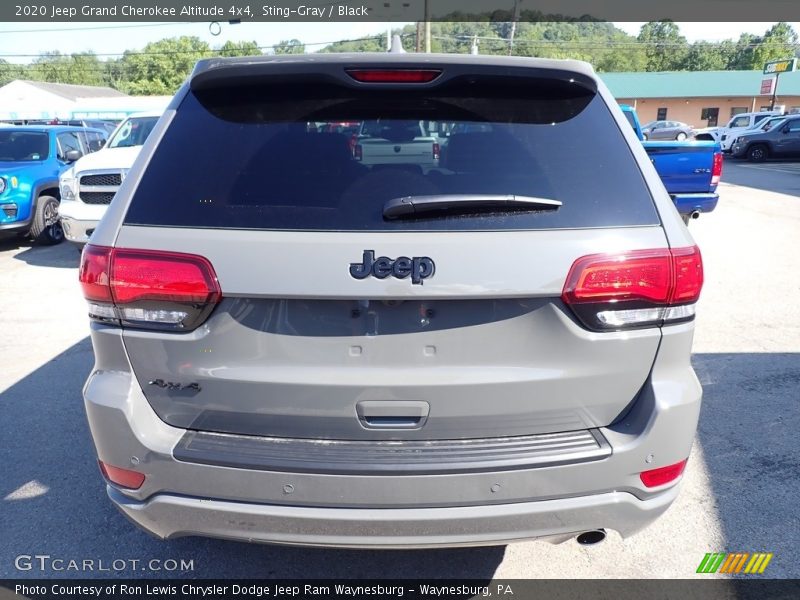 Sting-Gray / Black 2020 Jeep Grand Cherokee Altitude 4x4