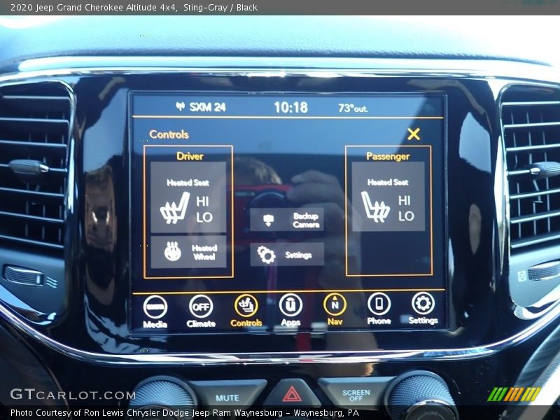 Sting-Gray / Black 2020 Jeep Grand Cherokee Altitude 4x4