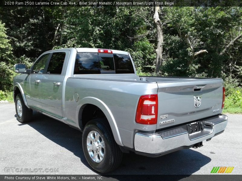 Billet Silver Metallic / Mountain Brown/Light Frost Beige 2020 Ram 2500 Laramie Crew Cab 4x4