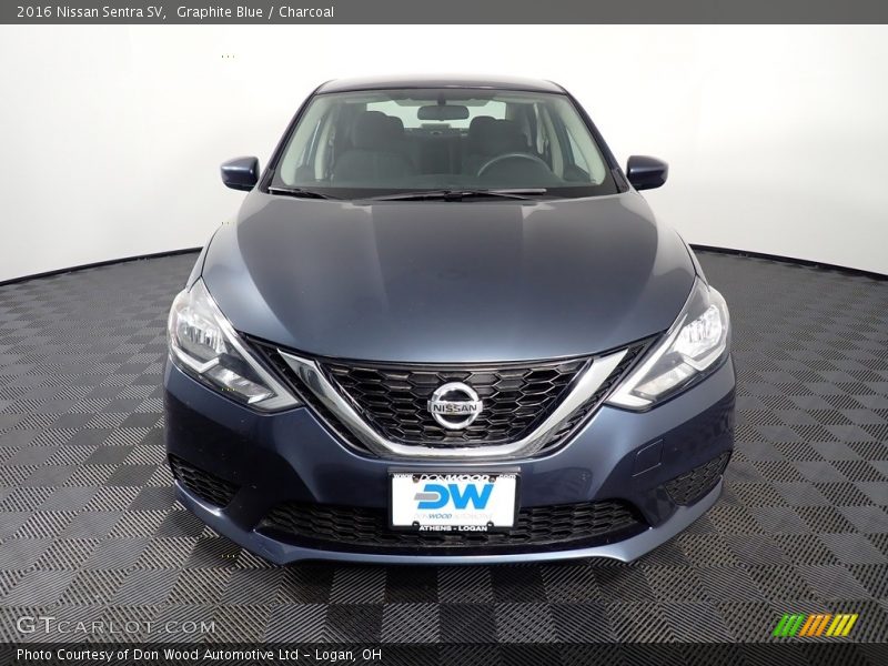 Graphite Blue / Charcoal 2016 Nissan Sentra SV