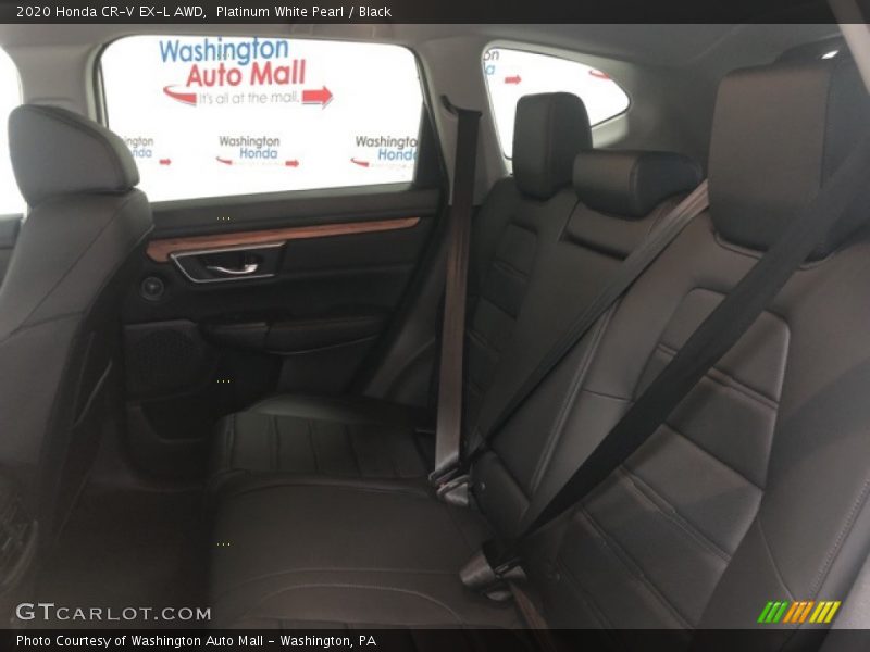 Platinum White Pearl / Black 2020 Honda CR-V EX-L AWD