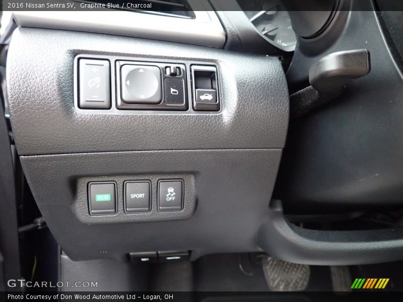 Graphite Blue / Charcoal 2016 Nissan Sentra SV