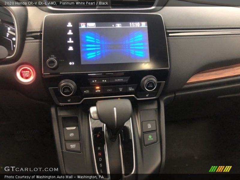 Platinum White Pearl / Black 2020 Honda CR-V EX-L AWD