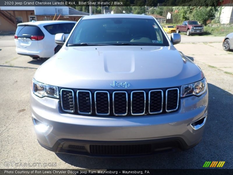 Billet Silver Metallic / Black 2020 Jeep Grand Cherokee Laredo E 4x4