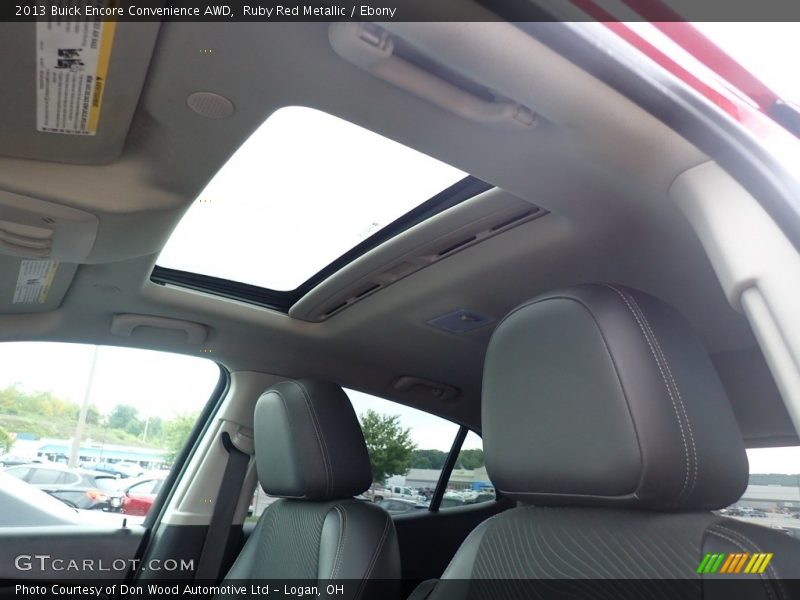 Ruby Red Metallic / Ebony 2013 Buick Encore Convenience AWD