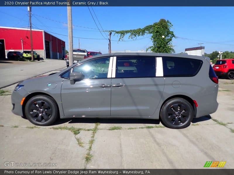 Ceramic Grey / Black 2020 Chrysler Pacifica Hybrid Touring