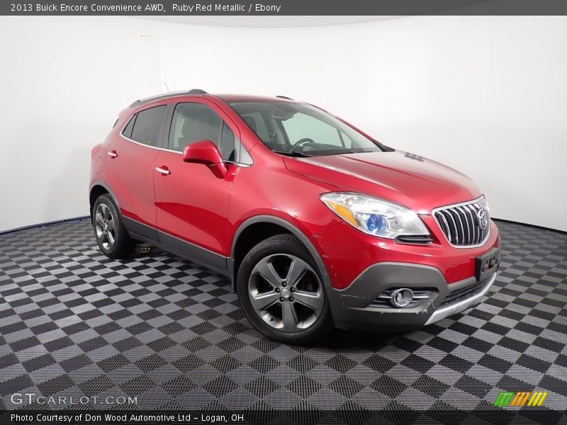 Ruby Red Metallic / Ebony 2013 Buick Encore Convenience AWD
