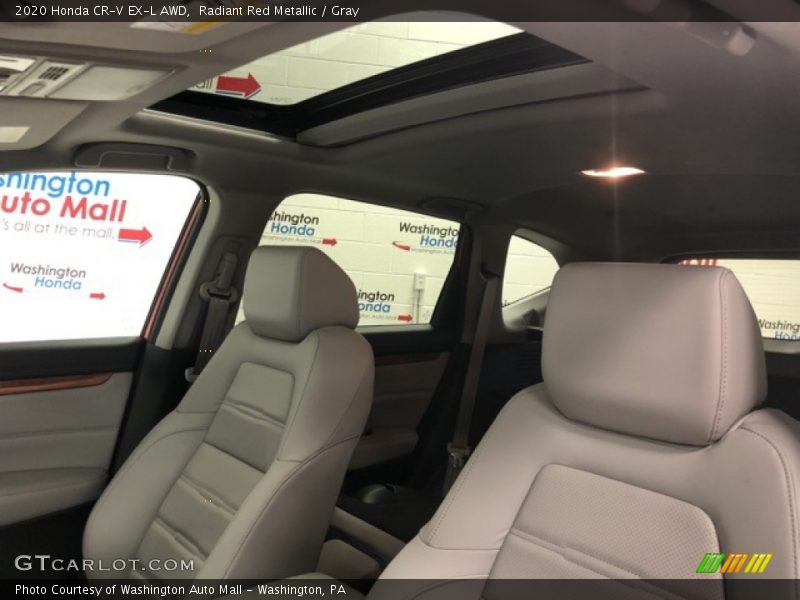 Radiant Red Metallic / Gray 2020 Honda CR-V EX-L AWD