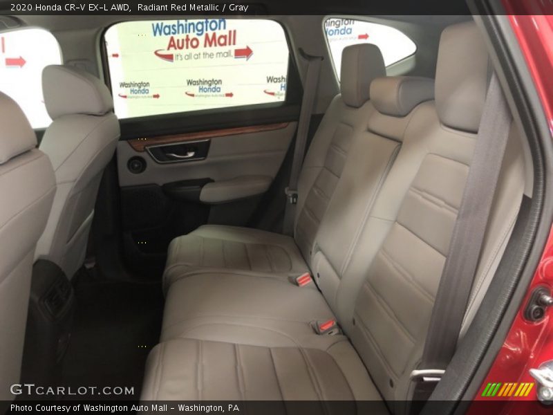 Radiant Red Metallic / Gray 2020 Honda CR-V EX-L AWD