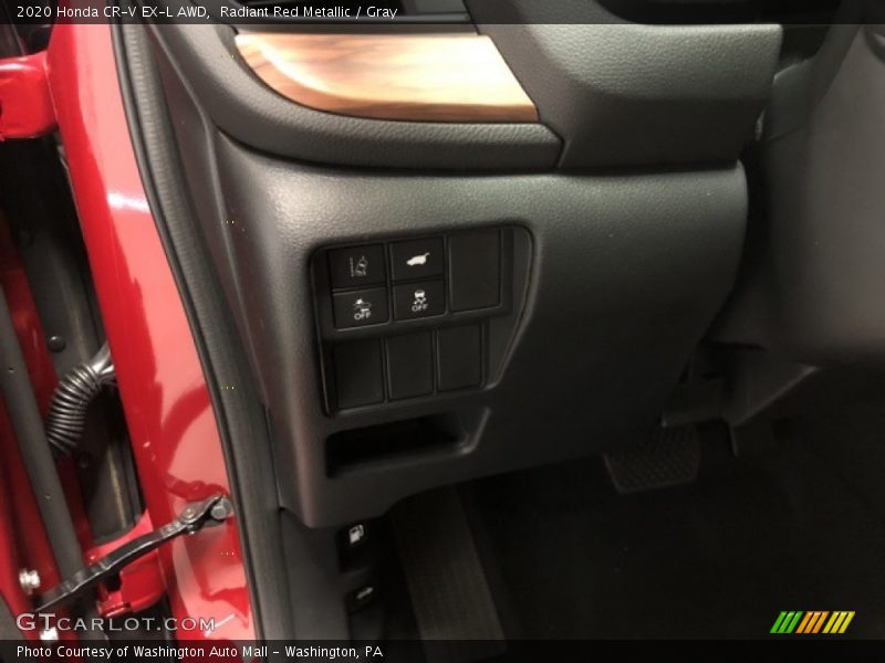 Radiant Red Metallic / Gray 2020 Honda CR-V EX-L AWD