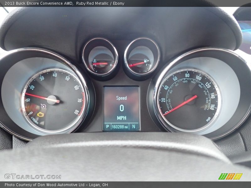 Ruby Red Metallic / Ebony 2013 Buick Encore Convenience AWD