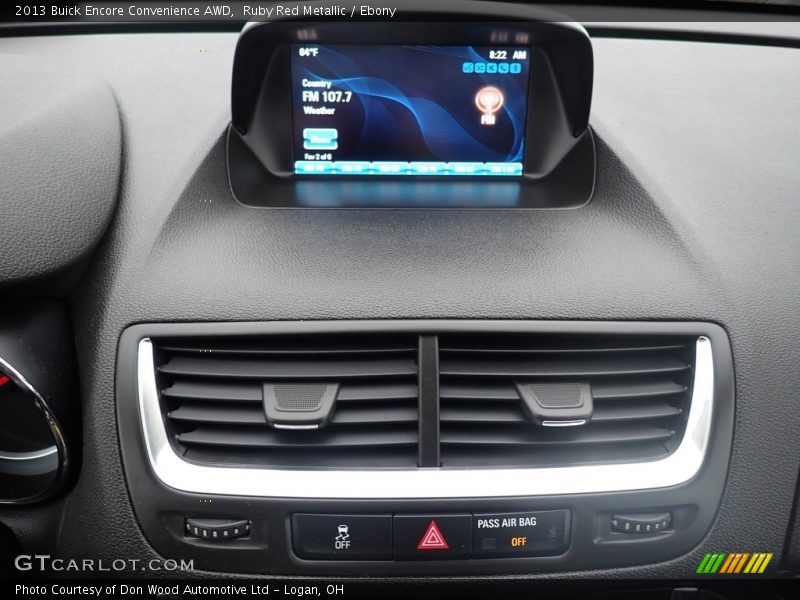 Ruby Red Metallic / Ebony 2013 Buick Encore Convenience AWD