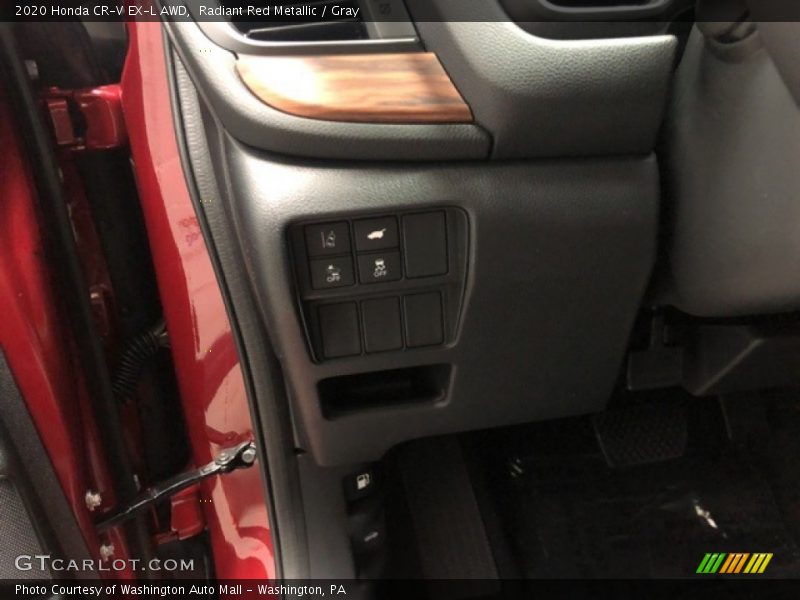 Radiant Red Metallic / Gray 2020 Honda CR-V EX-L AWD