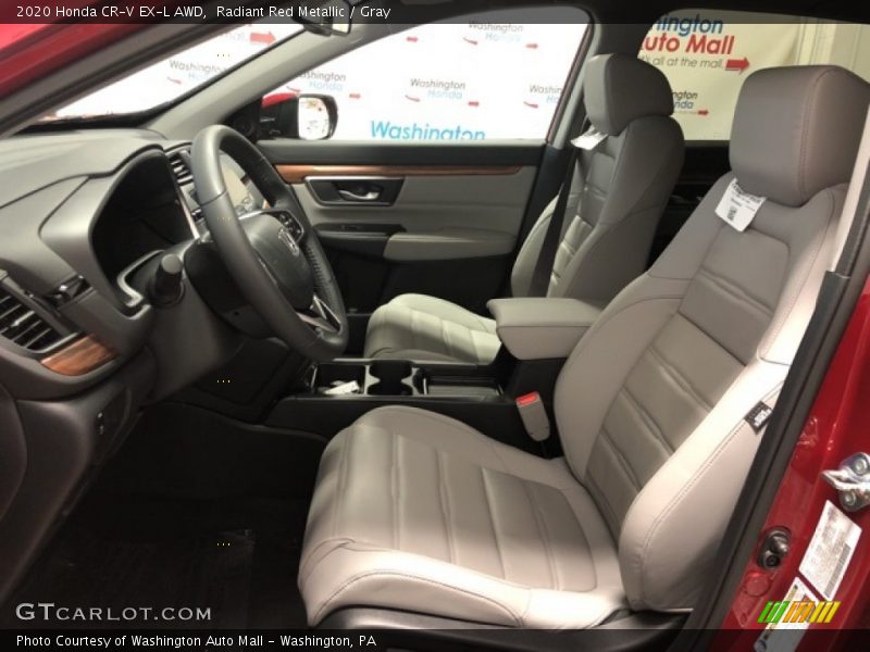 Radiant Red Metallic / Gray 2020 Honda CR-V EX-L AWD