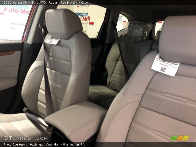 Radiant Red Metallic / Gray 2020 Honda CR-V EX-L AWD