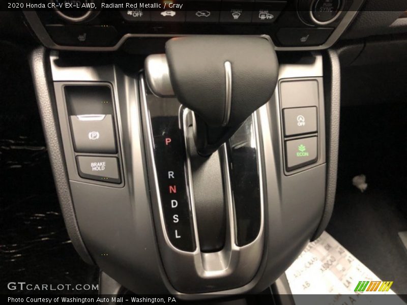 Radiant Red Metallic / Gray 2020 Honda CR-V EX-L AWD