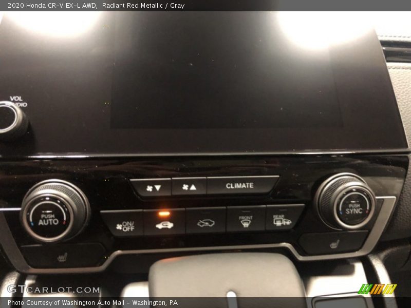 Radiant Red Metallic / Gray 2020 Honda CR-V EX-L AWD