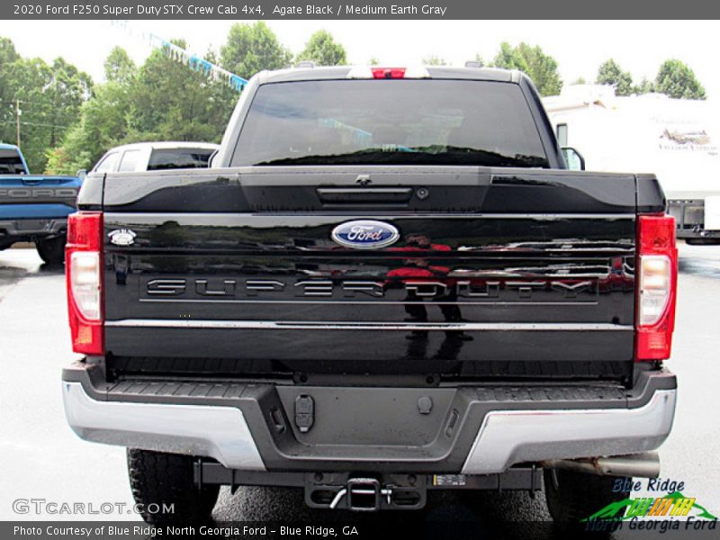 Agate Black / Medium Earth Gray 2020 Ford F250 Super Duty STX Crew Cab 4x4