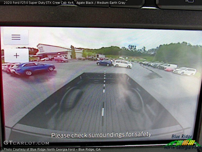 Agate Black / Medium Earth Gray 2020 Ford F250 Super Duty STX Crew Cab 4x4