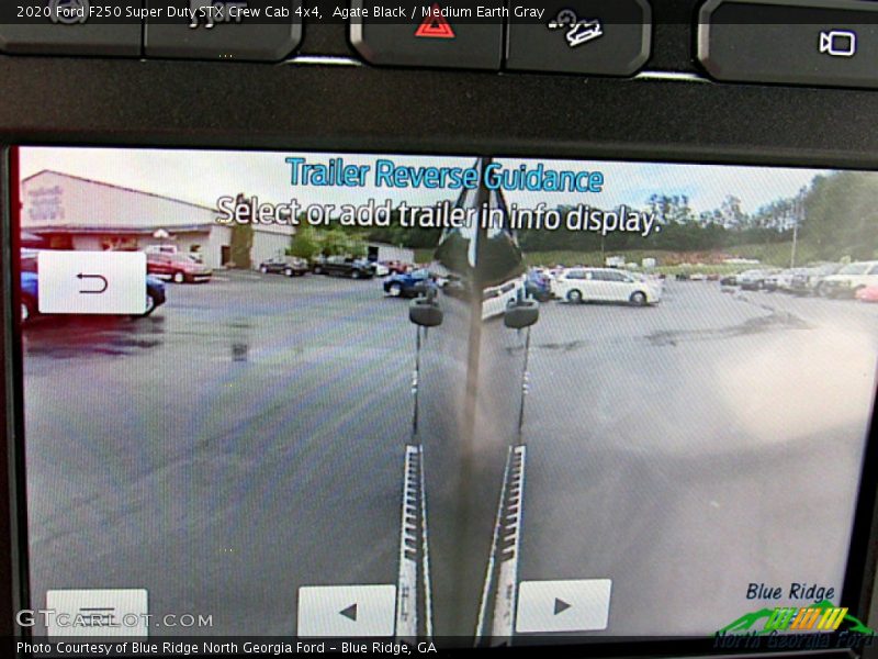 Agate Black / Medium Earth Gray 2020 Ford F250 Super Duty STX Crew Cab 4x4