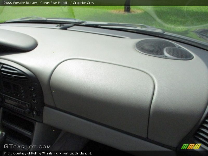 Ocean Blue Metallic / Graphite Grey 2000 Porsche Boxster