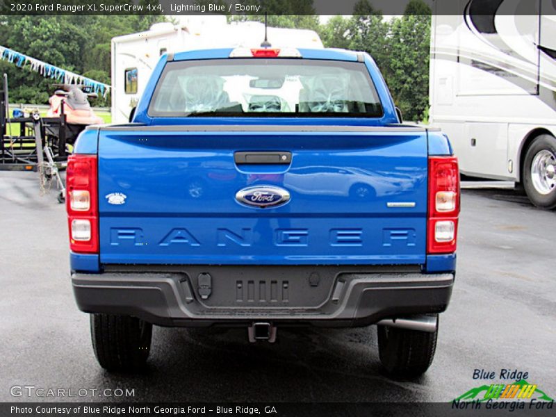 Lightning Blue / Ebony 2020 Ford Ranger XL SuperCrew 4x4