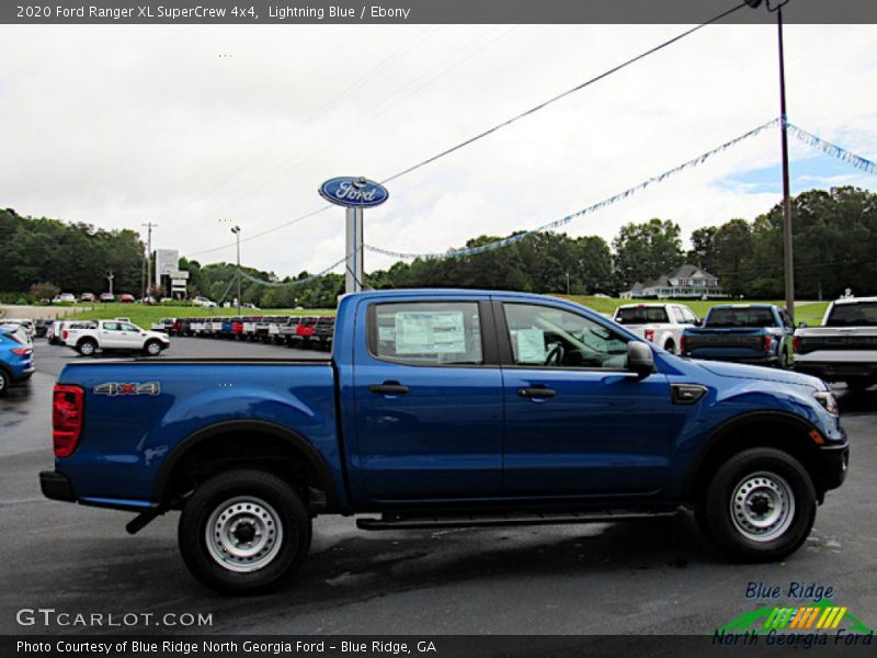 Lightning Blue / Ebony 2020 Ford Ranger XL SuperCrew 4x4
